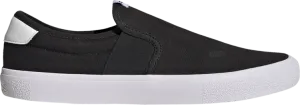 Adidas Vulc Raid3r Slip-On 'Black White' Sneakers, black