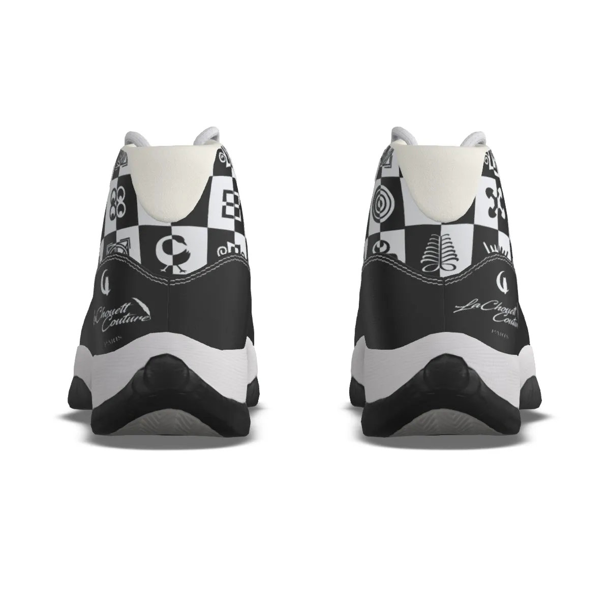 ADINKRA Men's High Top Basketball Shoes
