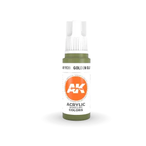 AK Interactive AK11139 3G Golden Olive Acrylic Paint 17ml