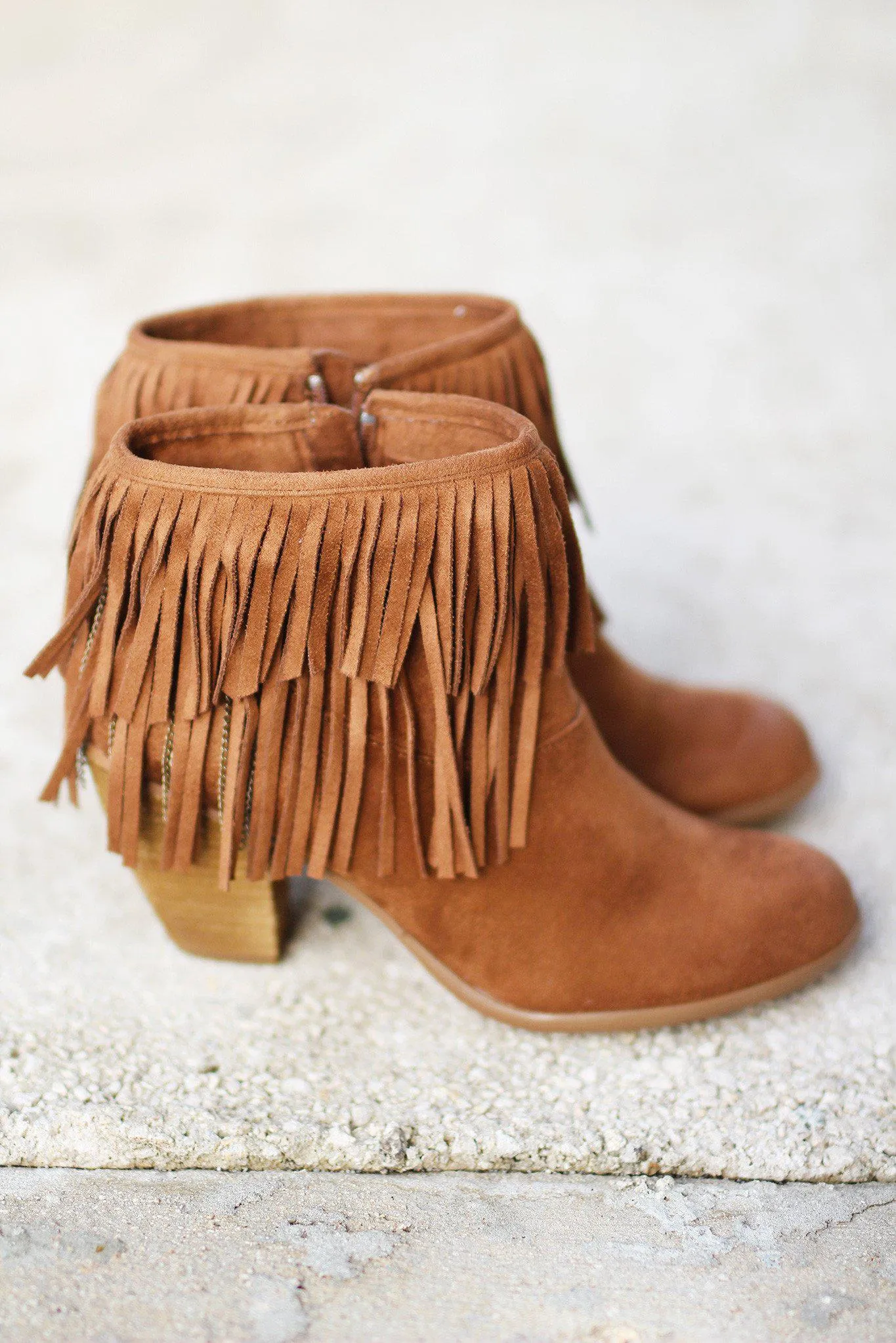 Auriga Tan Booties