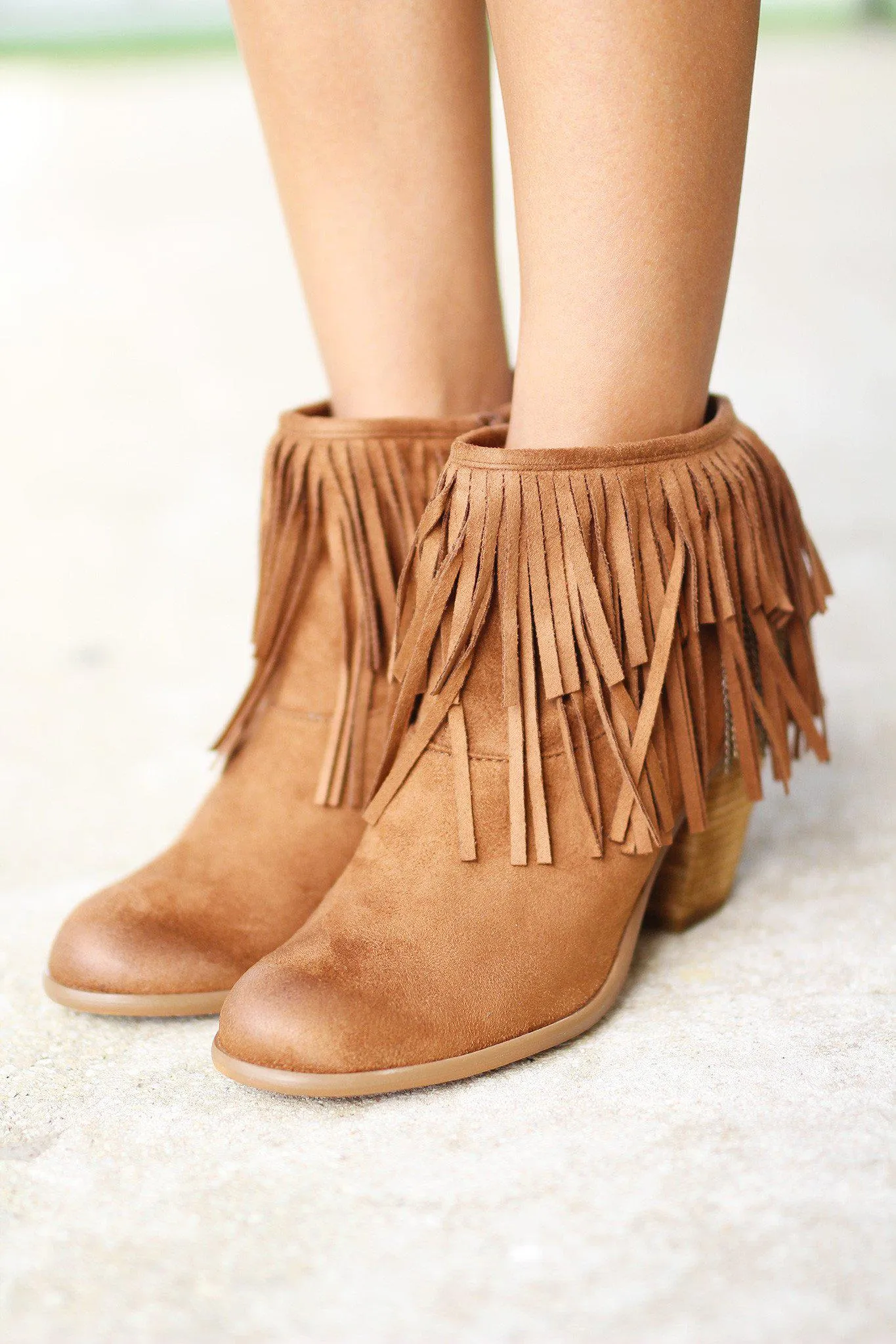 Auriga Tan Booties