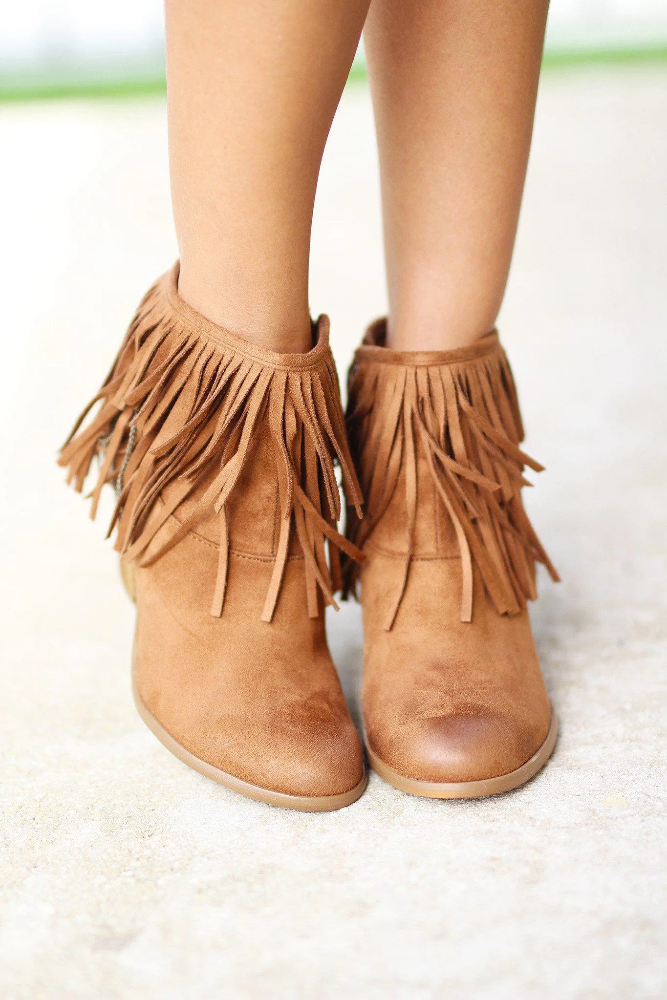 Auriga Tan Booties