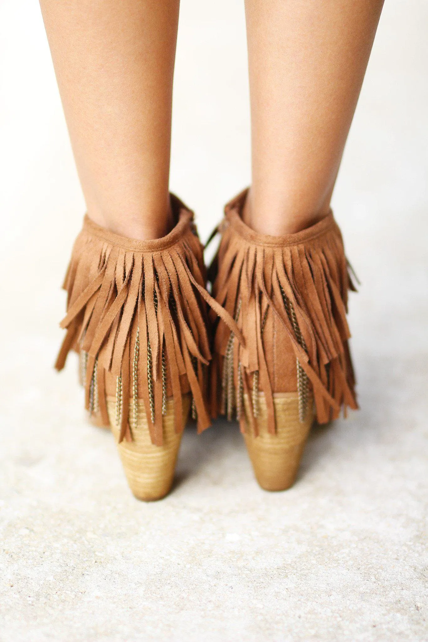 Auriga Tan Booties