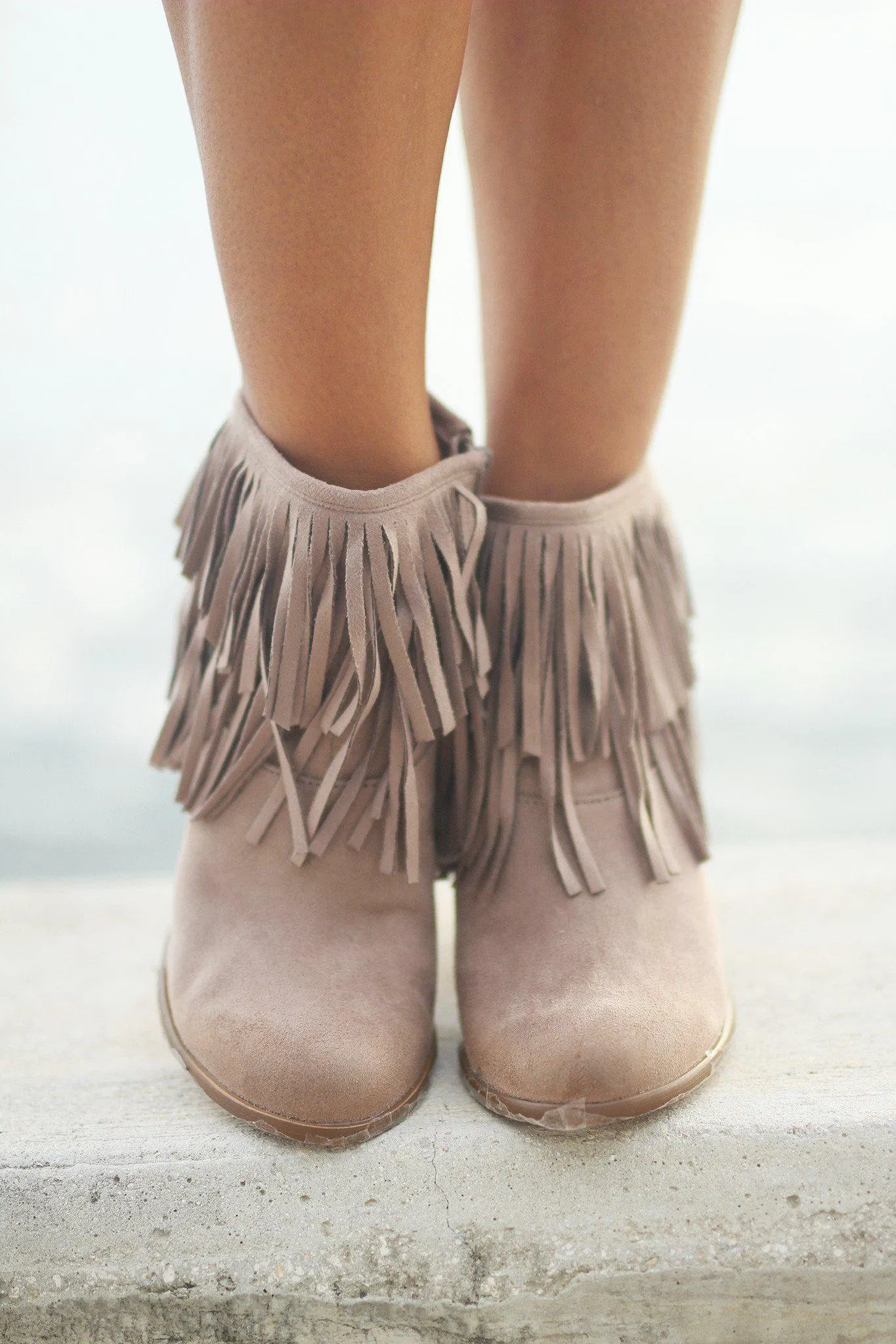 Auriga Taupe Booties