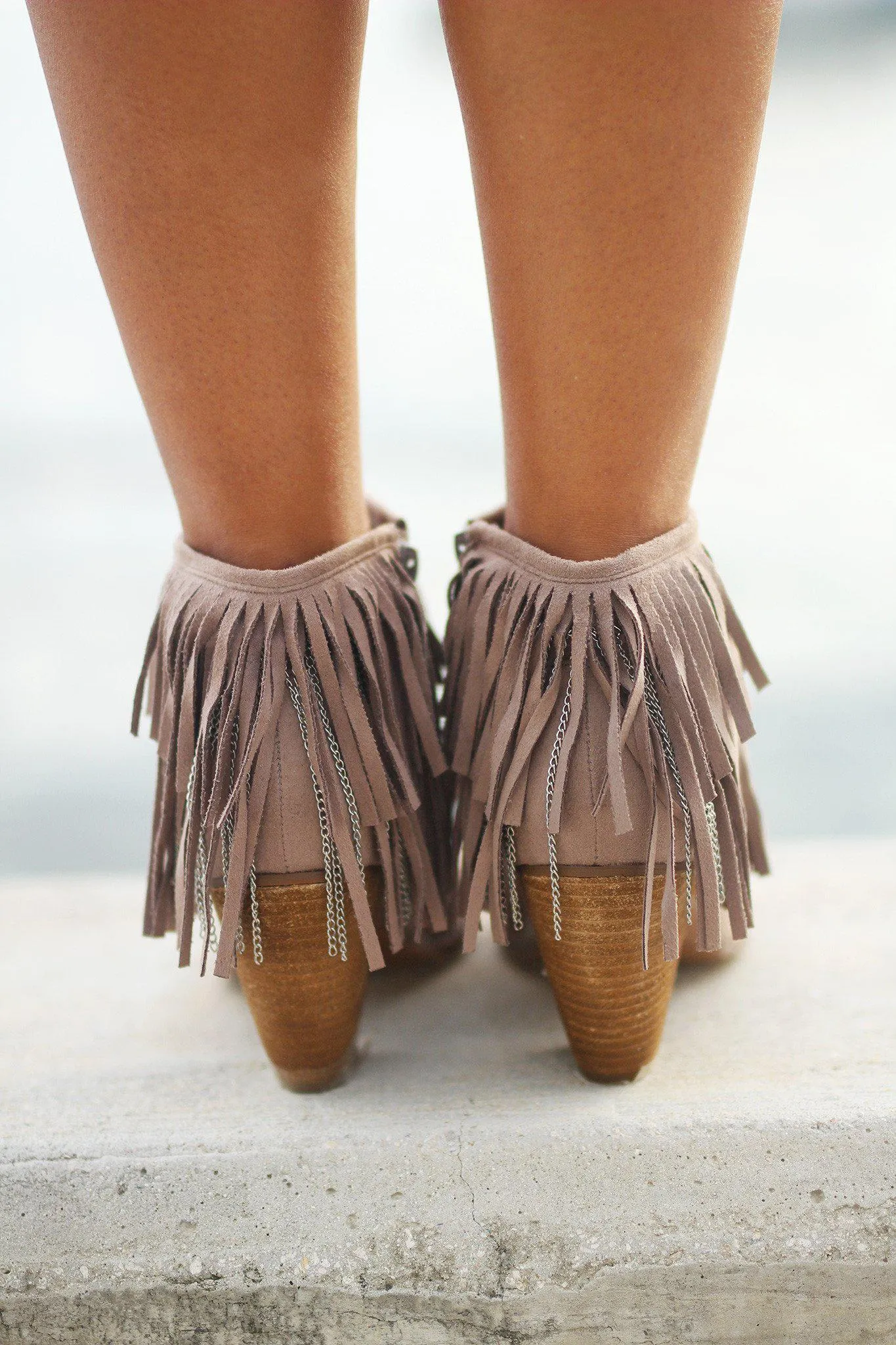 Auriga Taupe Booties