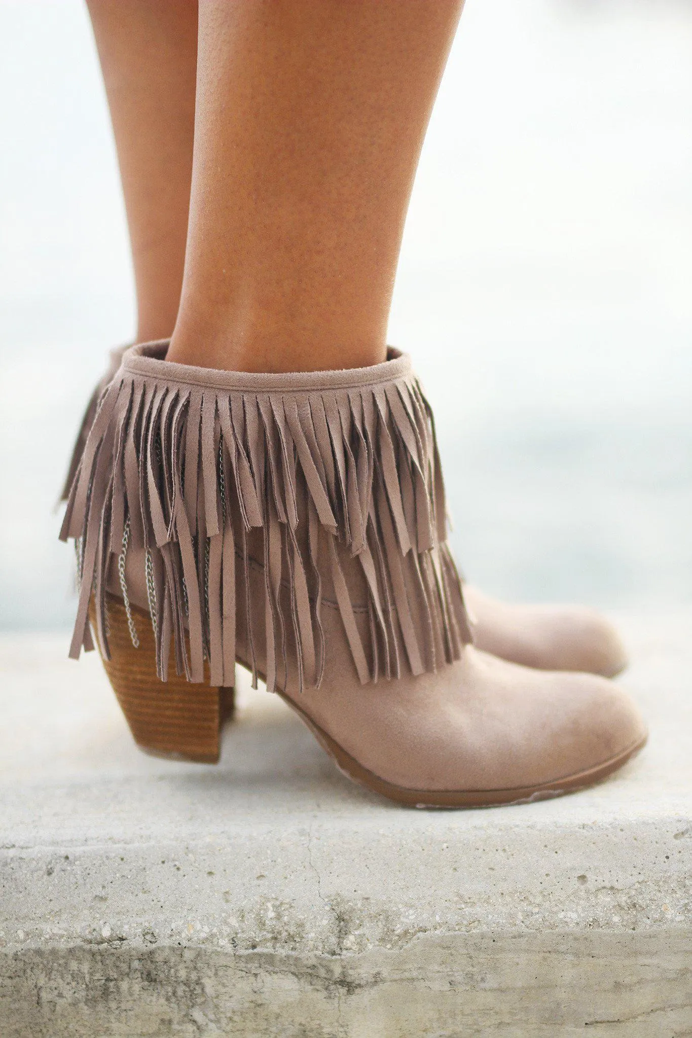 Auriga Taupe Booties