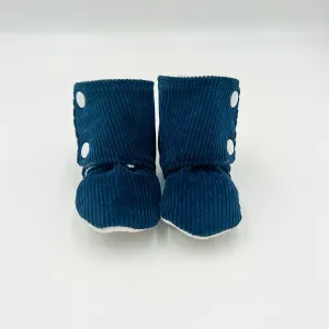 Baby Booties (Navy Blue)