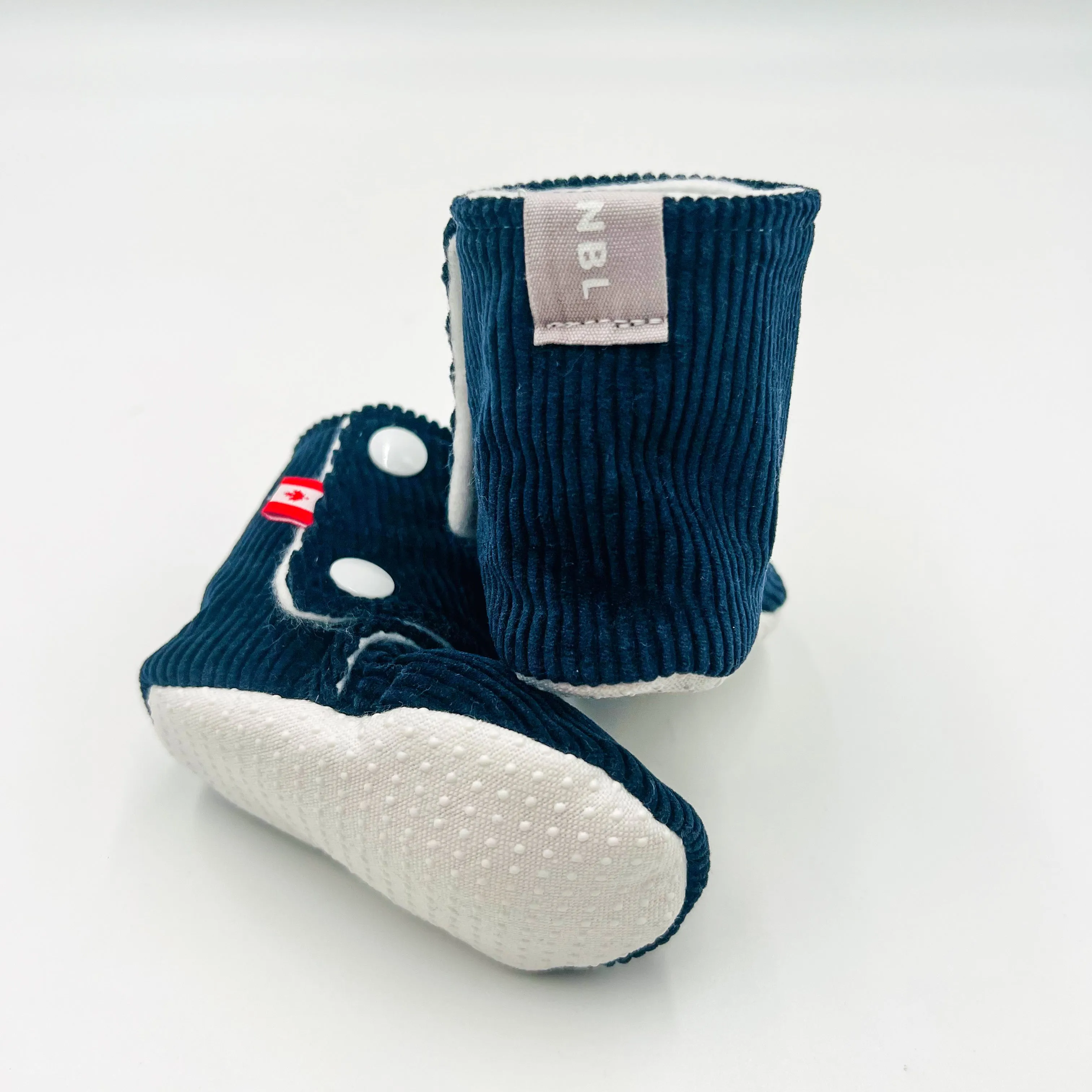 Baby Booties (Navy Blue)