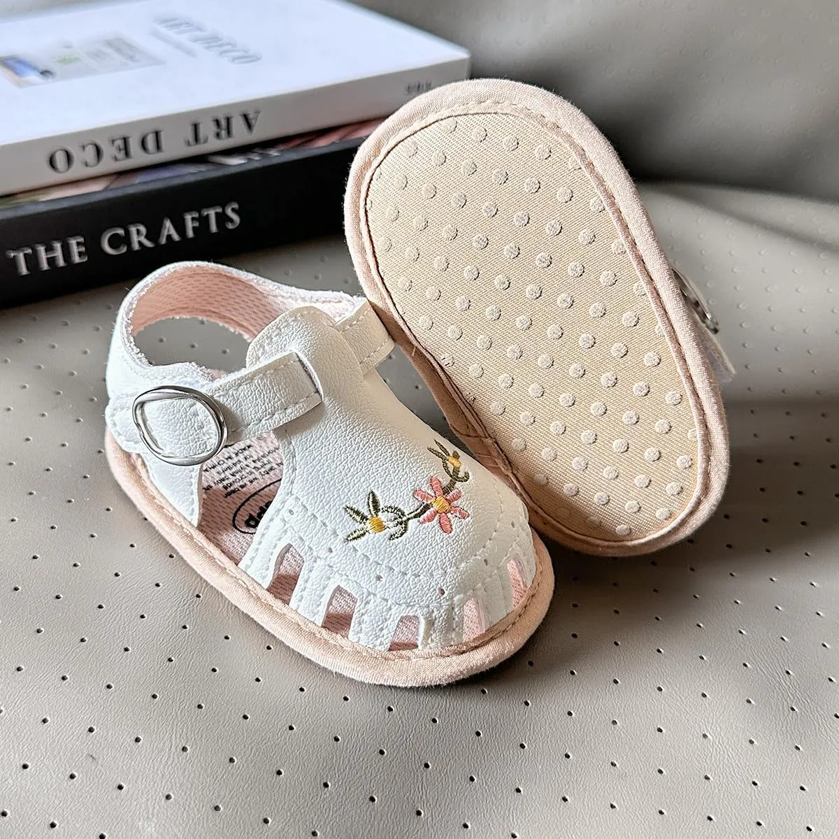 Baby Sandals Infant Boys Girls Summer Dress Flat Shoes Beach Sandals Newborn Crib Shoes First Walkers Prewalkers