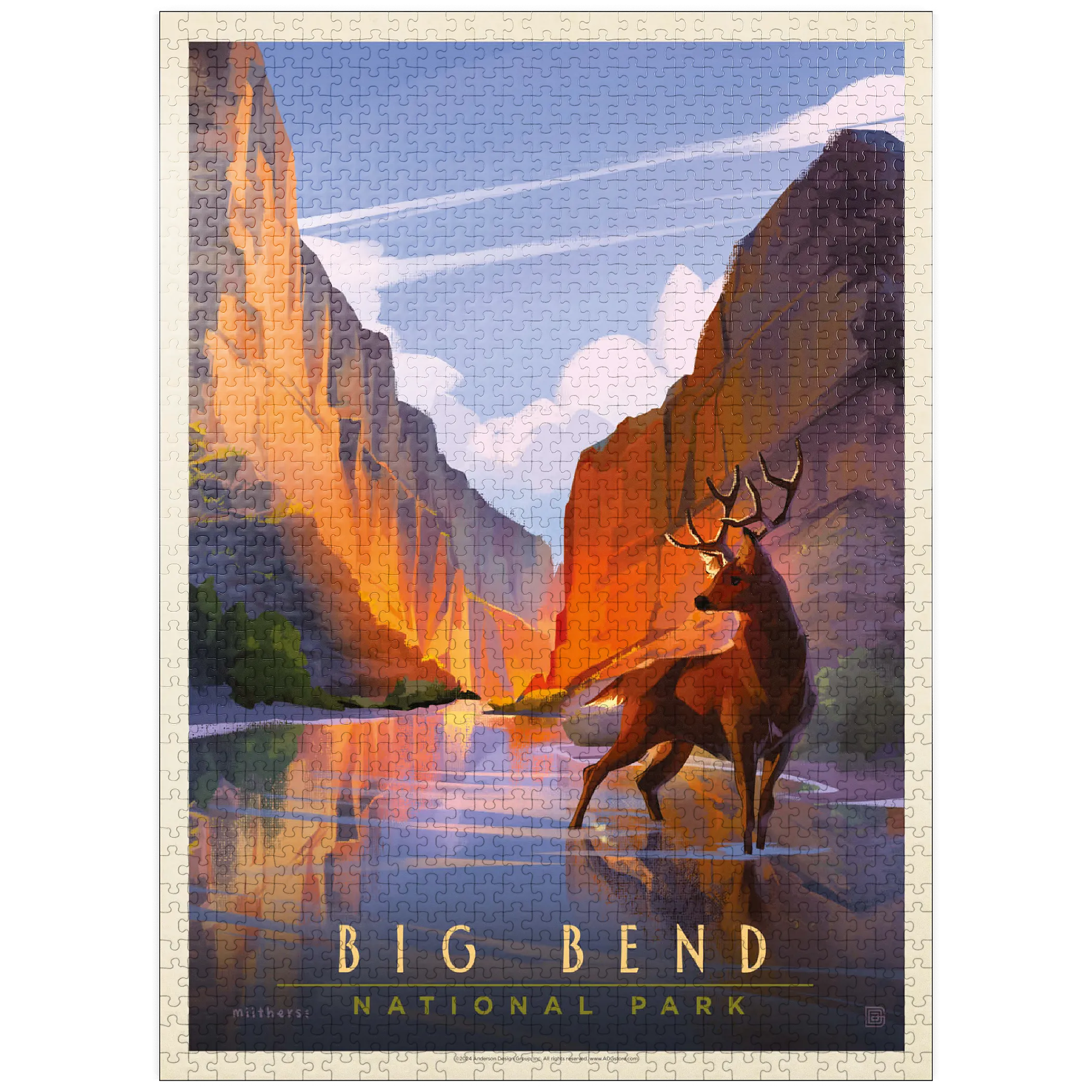 Big Bend National Park: Made In The Shade, Vintage Poster