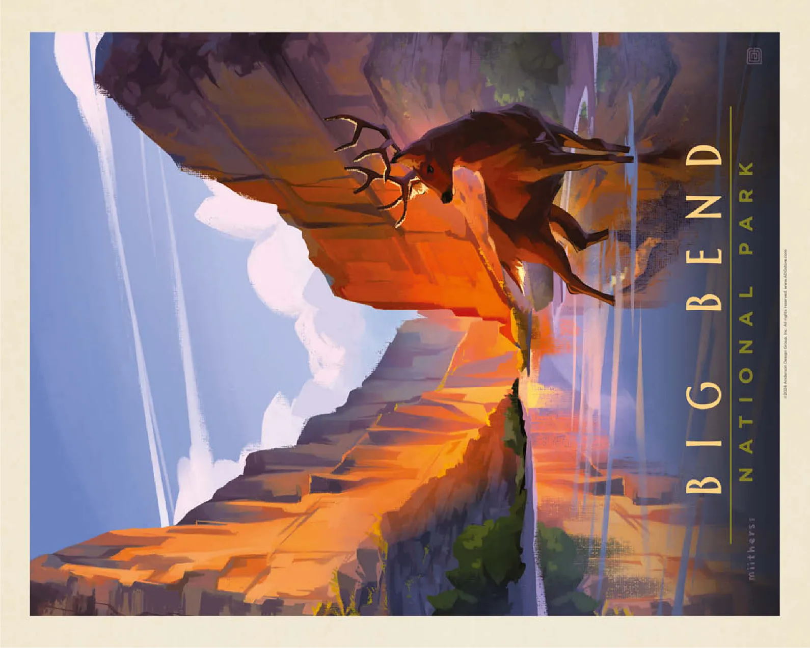 Big Bend National Park: Made In The Shade, Vintage Poster