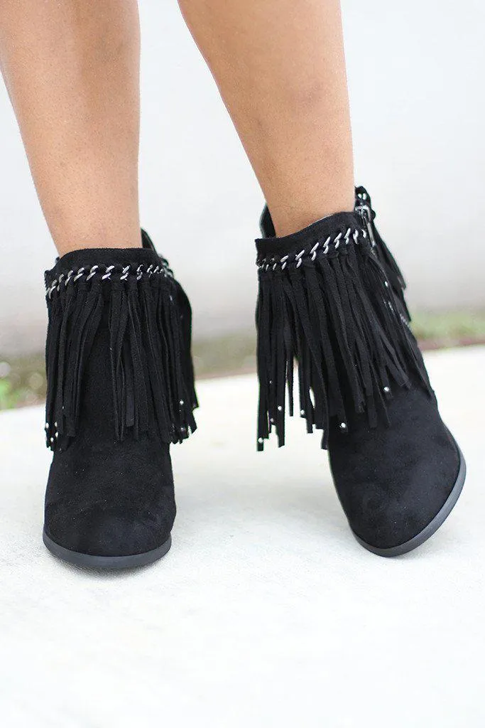 Black Ayita Booties