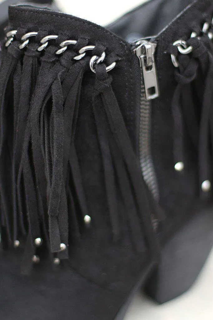 Black Ayita Booties