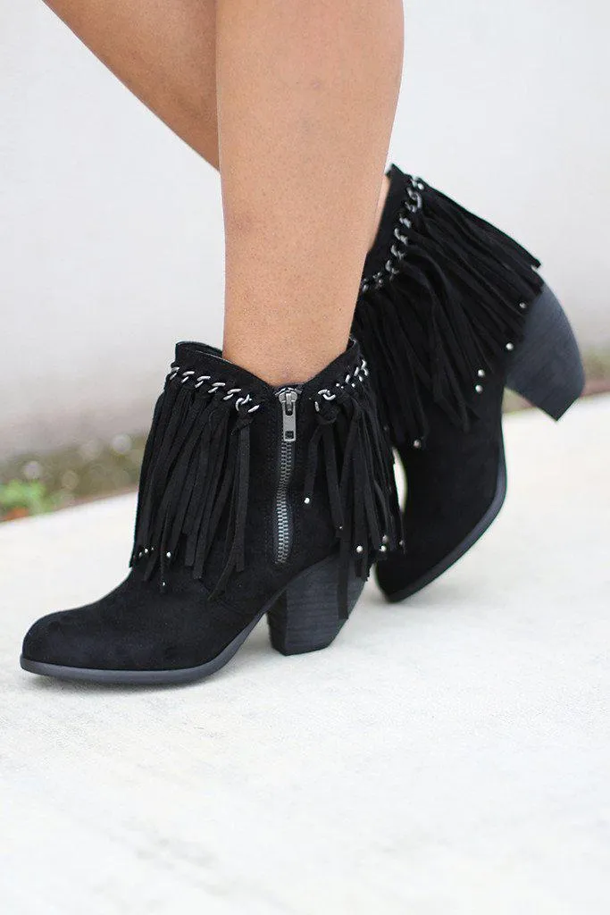 Black Ayita Booties