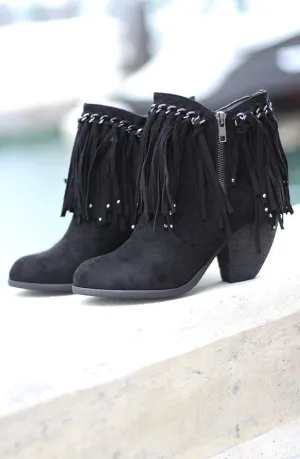 Black Ayita Booties