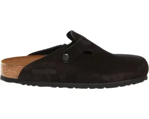 Boston Soft Footbed (Unisex) Birkenstock Clogs, black