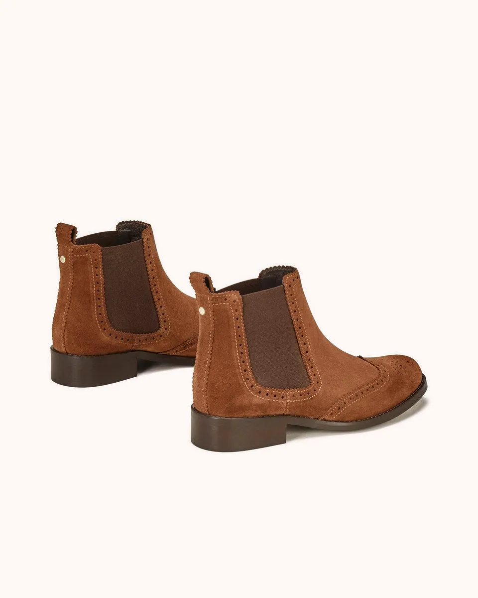 Bottines Chelsea En Florencia - Cognac