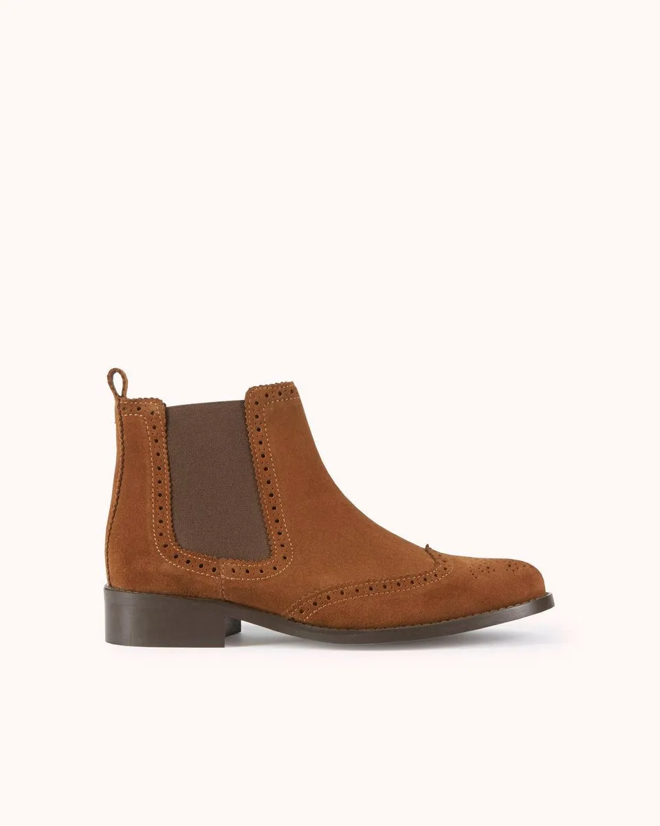 Bottines Chelsea En Florencia - Cognac