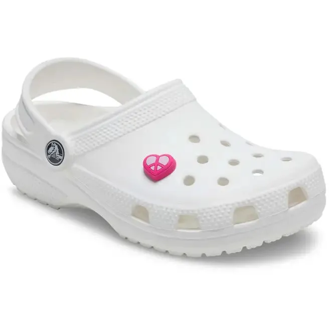Crocs Jibbitz Peace Sign Heart