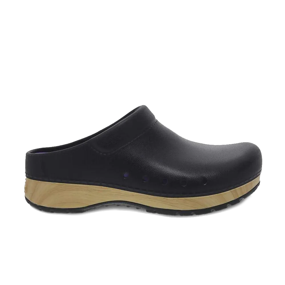 Dansko Kane Black Molded Clog