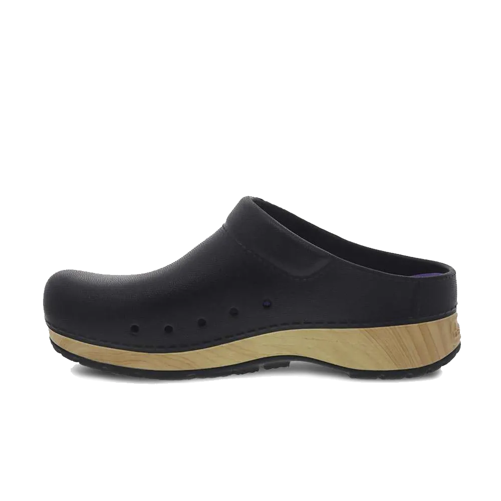 Dansko Kane Black Molded Clog
