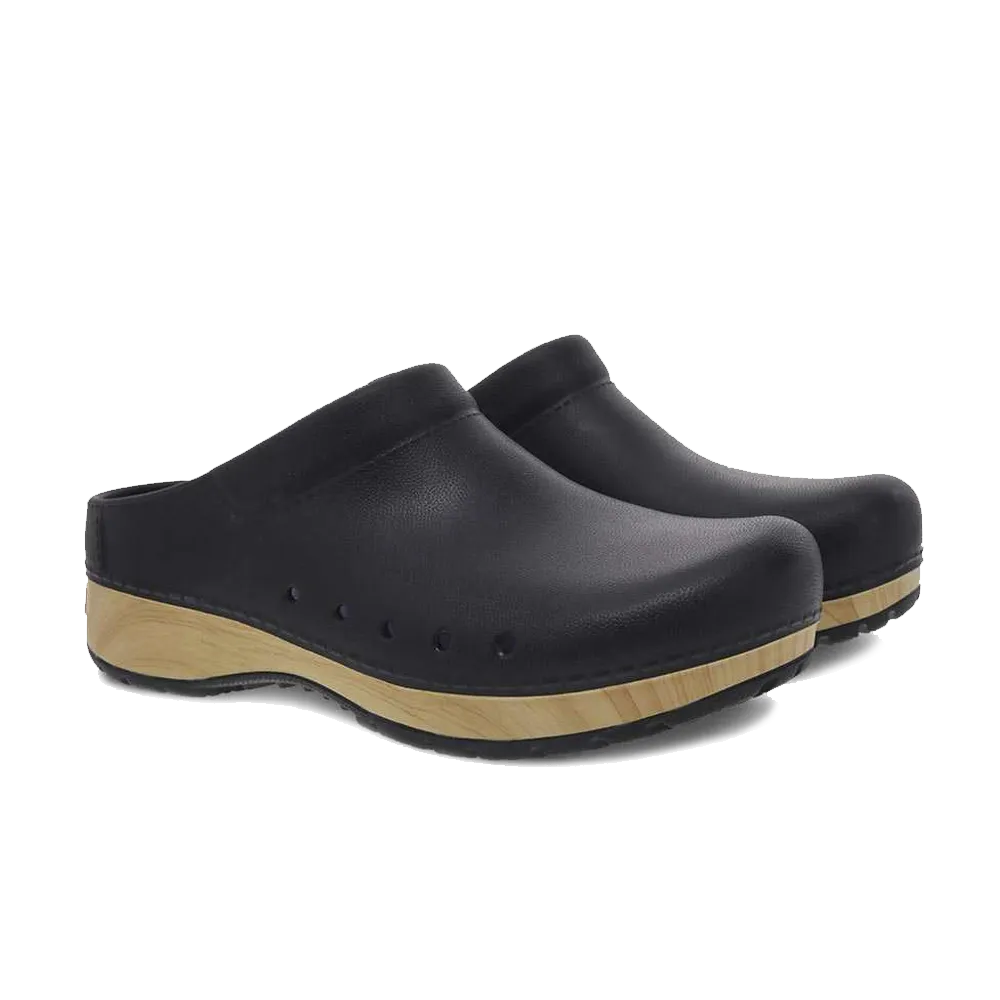 Dansko Kane Black Molded Clog