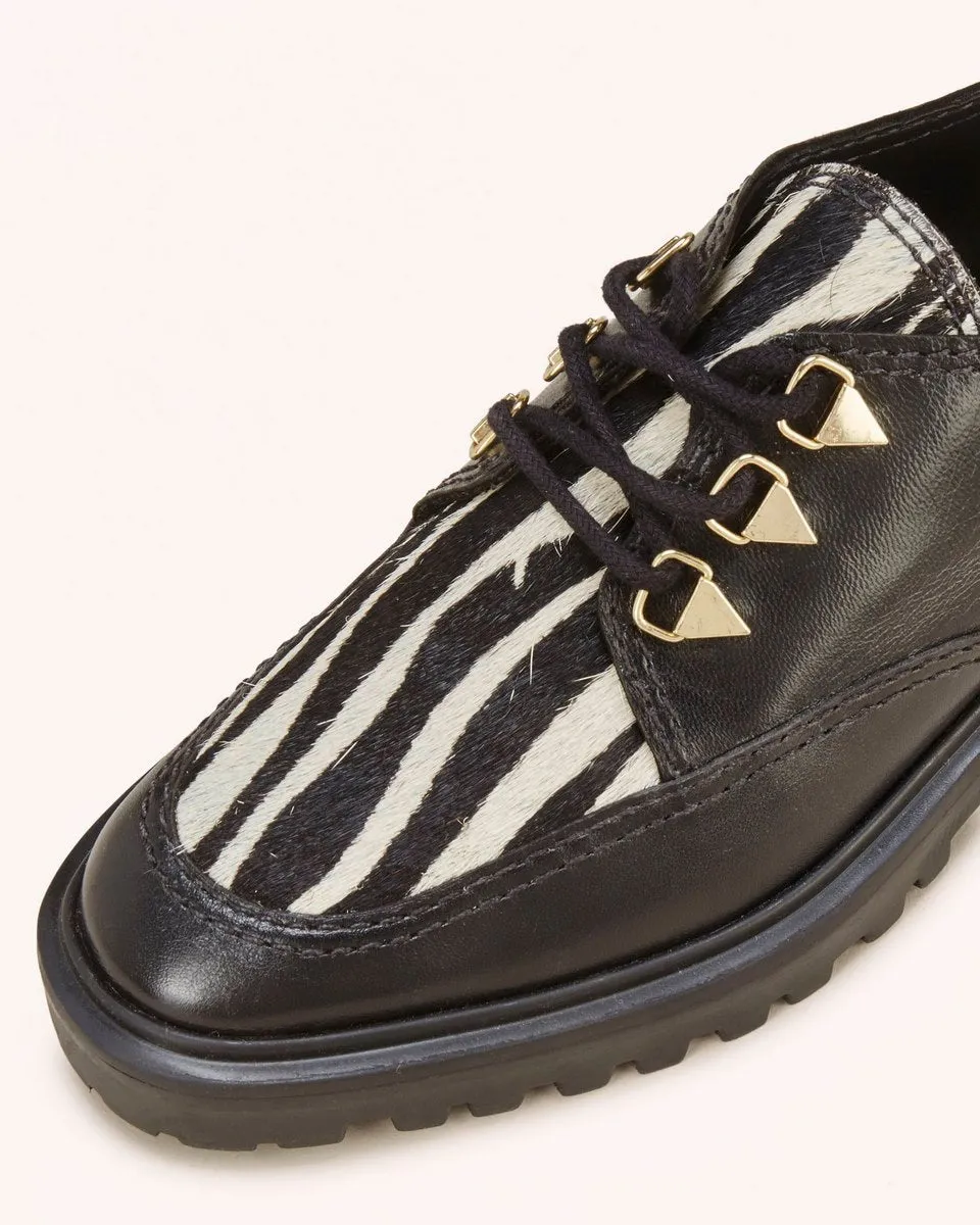 Derbies En Cuir Arlinda - Noir