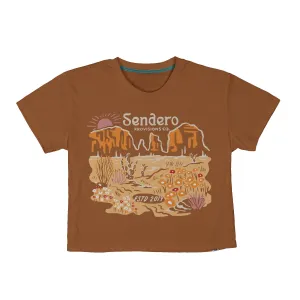 Desert Bloom Women's Crop Tee