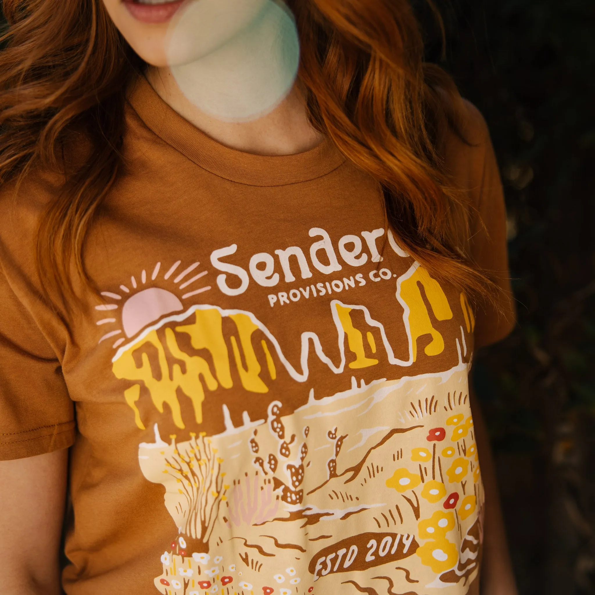 Desert Bloom Women's Crop Tee