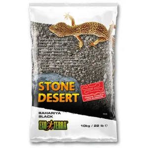 Exo Terra Stone Desert Substrate Black