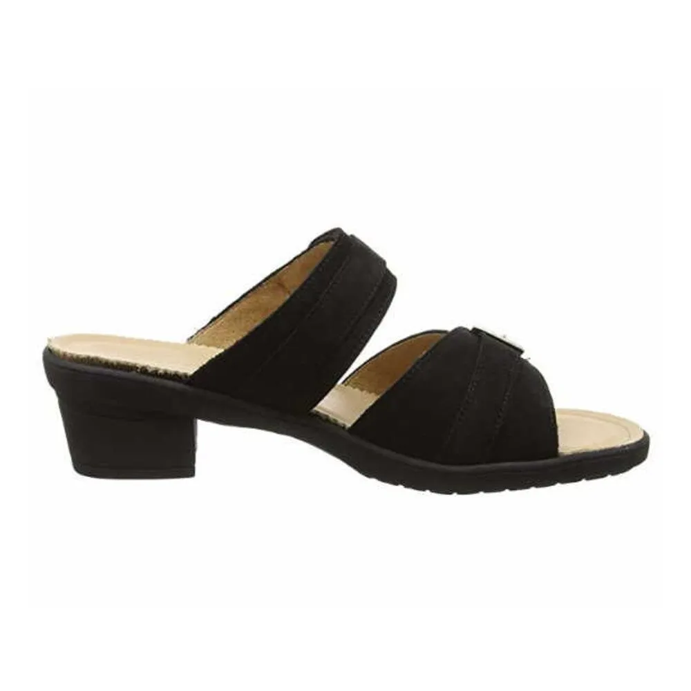Hartjes mules, black