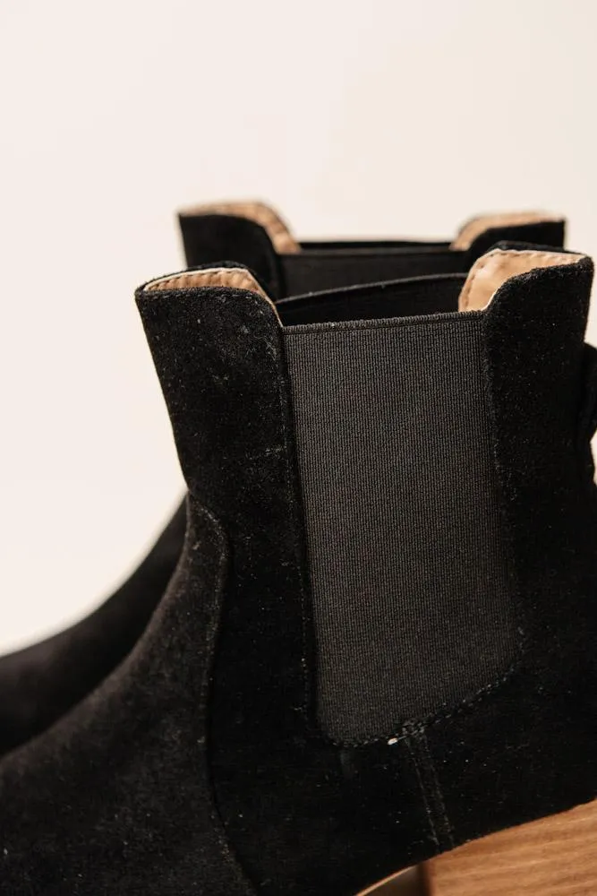 Holly Ankle Booties in Black