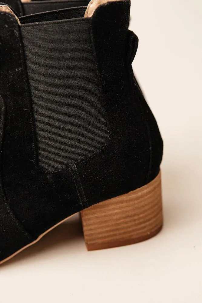 Holly Ankle Booties in Black
