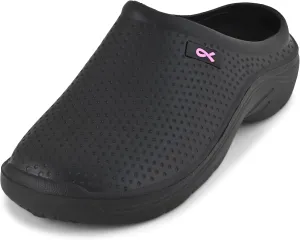 JEFFRICO Breathable Clogs for Women - Lightweight Slip-On Garden, Nursing & Work Shoes with Arch Support - Work Clogs Comfortable EVA Footwear