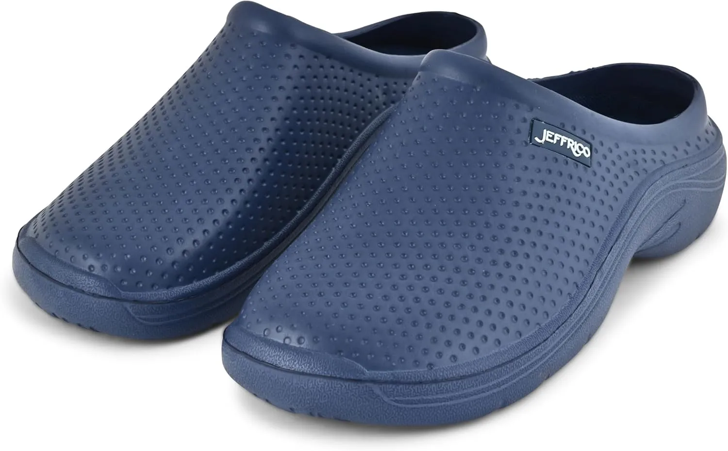 JEFFRICO Breathable Clogs for Women - Lightweight Slip-On Garden, Nursing & Work Shoes with Arch Support - Work Clogs Comfortable EVA Footwear