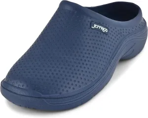 JEFFRICO Breathable Clogs for Women - Lightweight Slip-On Garden, Nursing & Work Shoes with Arch Support - Work Clogs Comfortable EVA Footwear