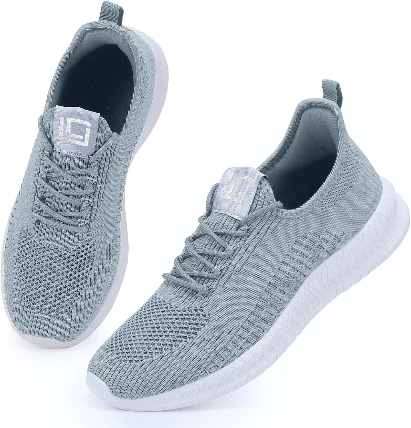 LCGJR Men's Running Shoes Ultra Lightweight Breathable Comfortable Walking Shoes Casual Fashion Sneakers Mesh Workout Shoes