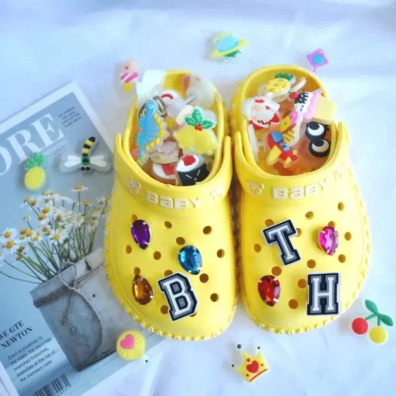 Letter charms for clogs - (RA52)