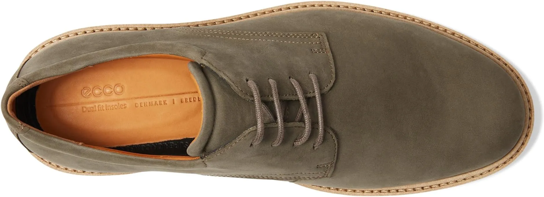 London Oxford ECCO Oxfords, Dark Clay