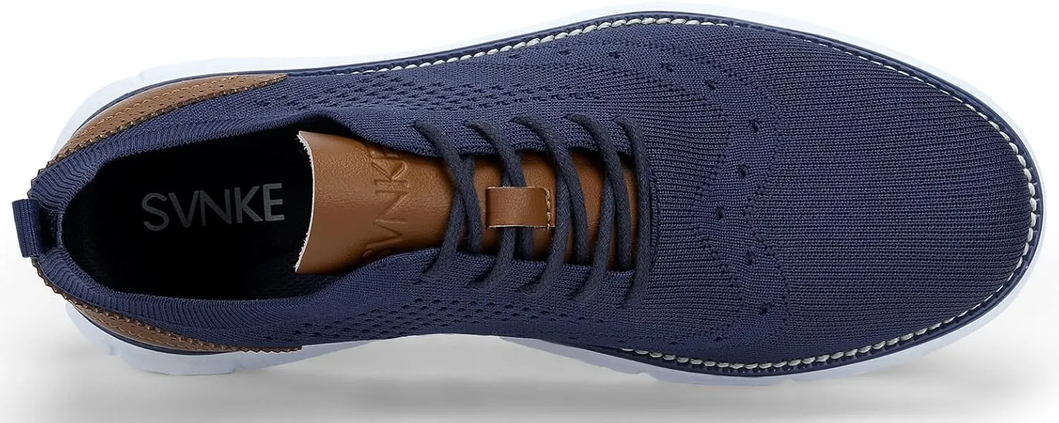 Men's Fashion Dress Shoes Casual Oxfords Sneakers Business Breeze Tennis Comfortable Lightweight Walking