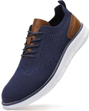 Men's Fashion Dress Shoes Casual Oxfords Sneakers Business Breeze Tennis Comfortable Lightweight Walking