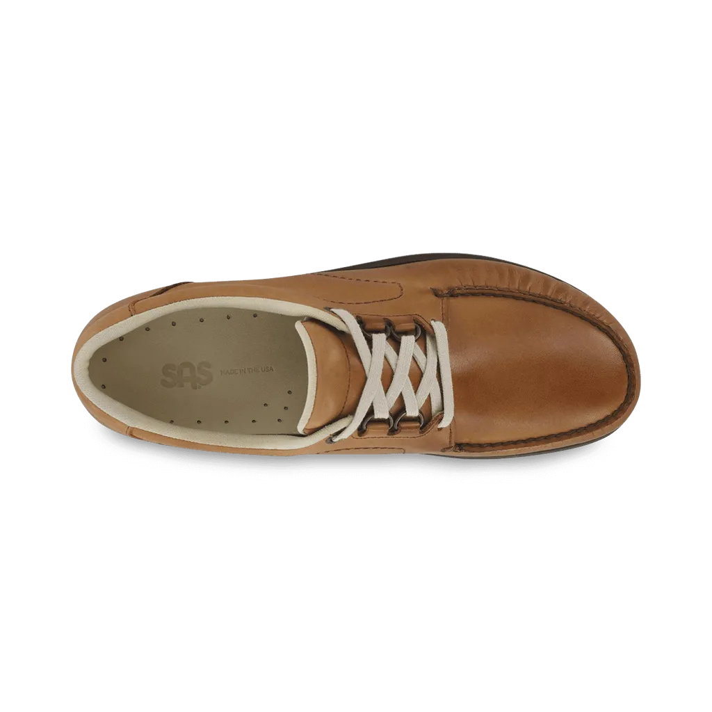 SAS MENS BOUT TIME LUX HAZEL Brandy's Shoes Made in USA