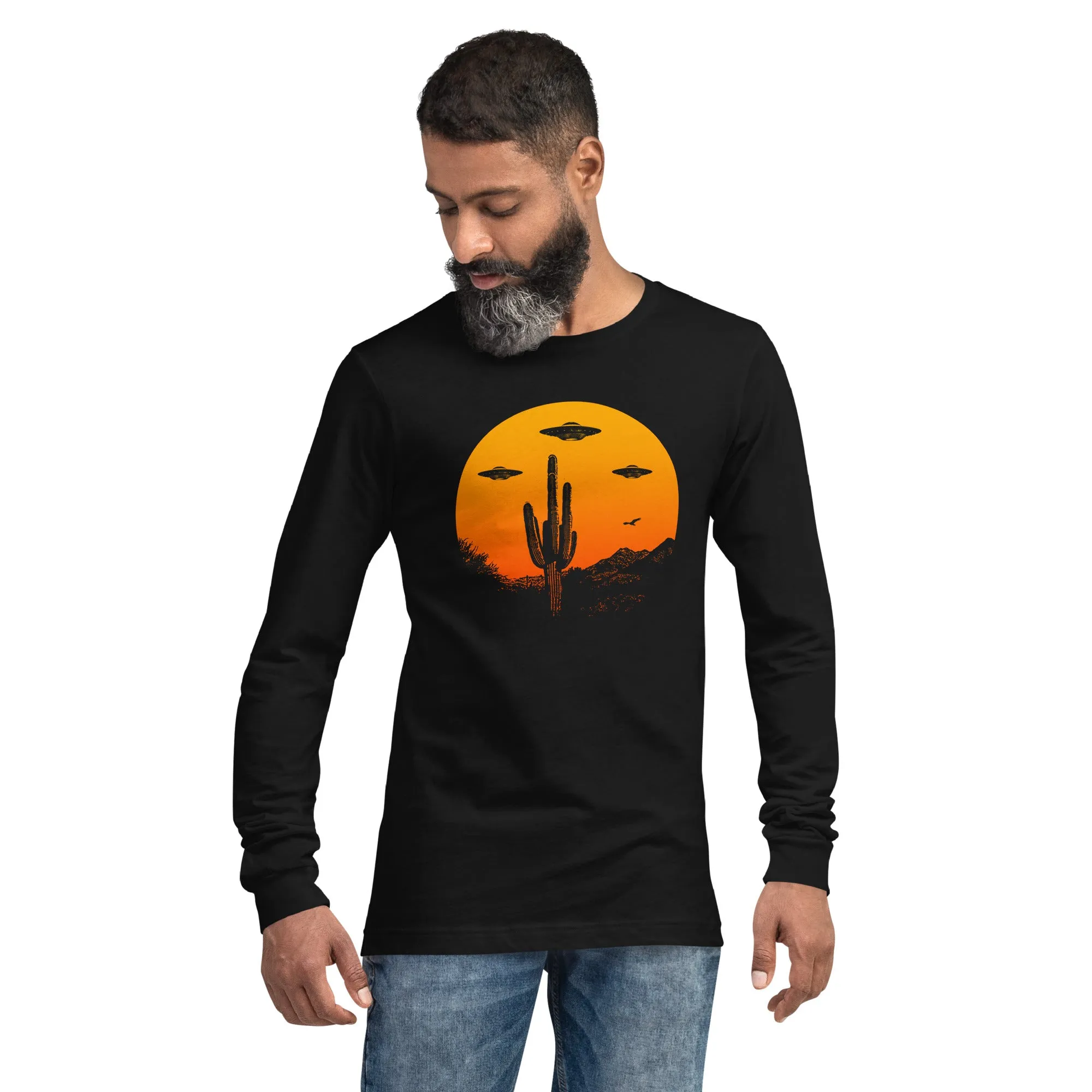 UFO Country Long Sleeve T-Shirt