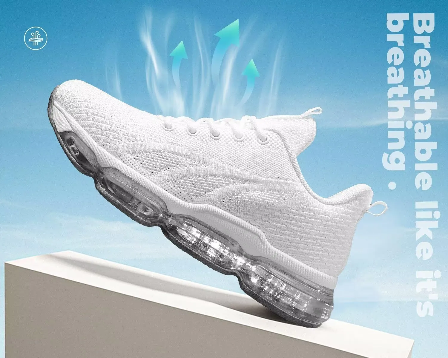 Womens Air Running Shoes Breathable Athletic Fashion Non Slip Walking Tennis Sneakers Mesh Workout Casual Sports