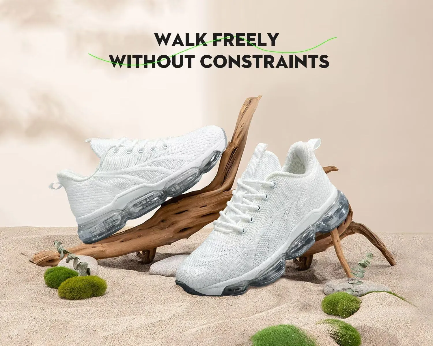 Womens Air Running Shoes Breathable Athletic Fashion Non Slip Walking Tennis Sneakers Mesh Workout Casual Sports